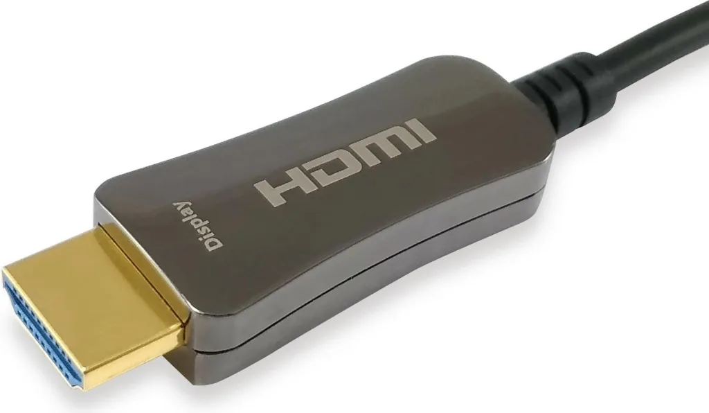 Kabllo HDMI 2.0 Active Optical Equip, 70m, e zezë - 2