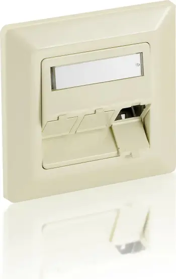 Panelë rrjeti EQUIP 3-Port, RJ-45, 80mm, bardhë