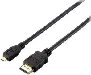 Kabllo HDMI Equip 1.4 në Micro HDMI, 2m, e zezë - 1