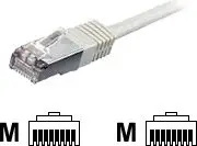 Kabllo Equip Patchcord, SF/UTP, Cat5e, 10m, e hirtë