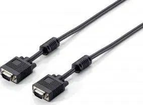 Kabllo VGA Equip 1m, mashkull-mashkull, e zezë