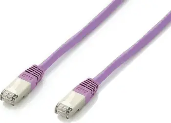 Kordon Equip S / FTP 605657, Cat6A, 0.5m, rozë