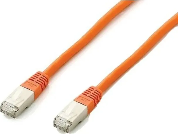 Kabllo rrjeti EQUIP Cat6a S/FTP 1m portokalli - 1