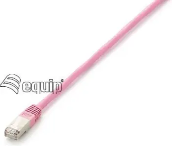 Kabllo rrjeti Cat6 Equip S/FTP 5m, RJ-45, rozë