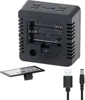 Orë alarmi Adler CAMRY CR 1150b me ekran LED, e zezë