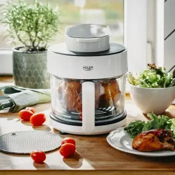 Fritezë me ajër të nxehtë Adler AD 6316, 3L, 1200W, E zezë