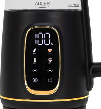 Ibrik elektrik Adler AD 1305bg, 1.7L, LED, Touch, i zi-ari