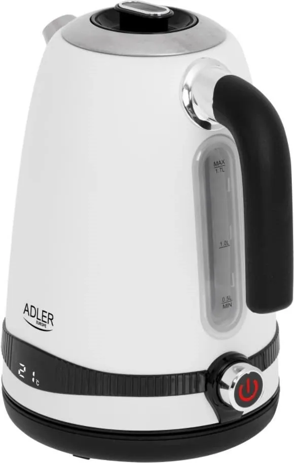 Vluese uji Adler AD 1295W, 2200W, 1.7L, e bardhë - 2