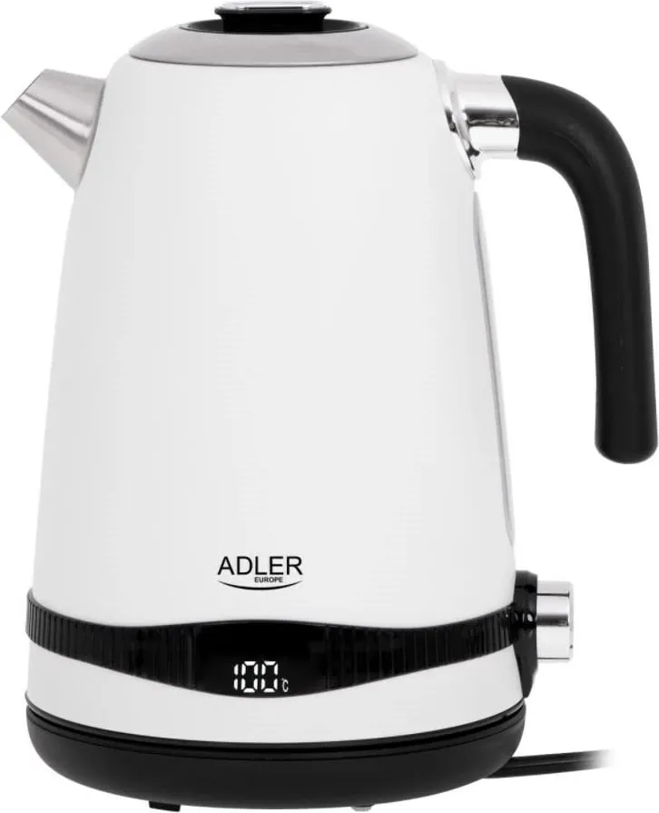 Vluese uji Adler AD 1295W, 2200W, 1.7L, e bardhë - 4