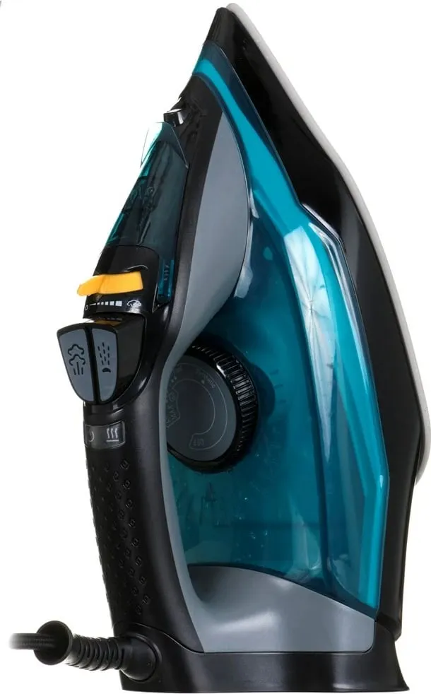 Hekur për hekurosje Adler AD 5032, 2400 W, i zi/kaltër - 2
