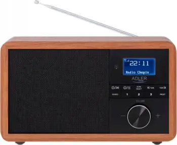 Radio digjitale Adler AD 1184, e kaftë, e zezë