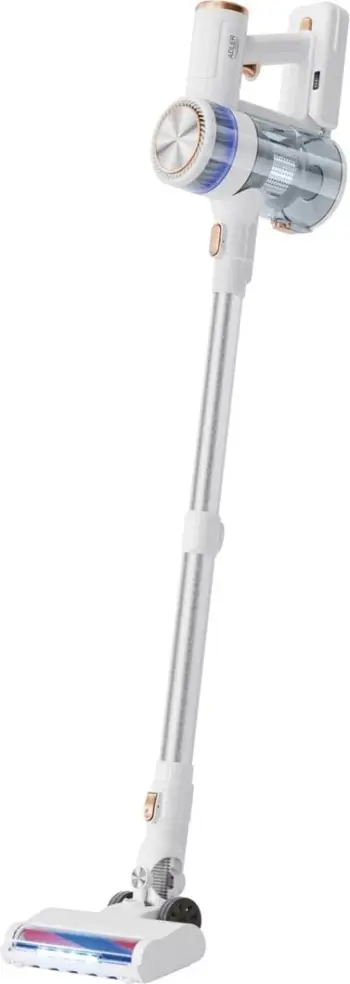 Fshesë me korrent pa kabllo Adler AD 7079, 0.4L, 2200 mAh, E bardhë