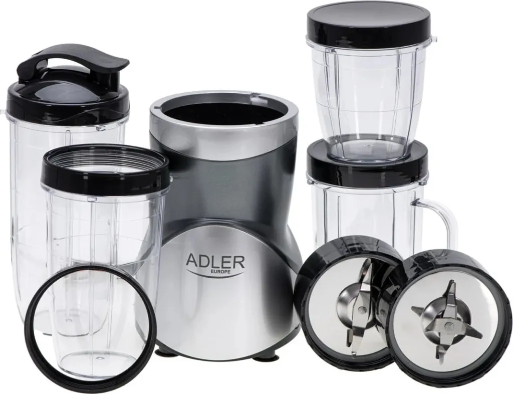 Blender tavoline Adler AD 4084, 0.7L, xham, 1200W, i zi - 7