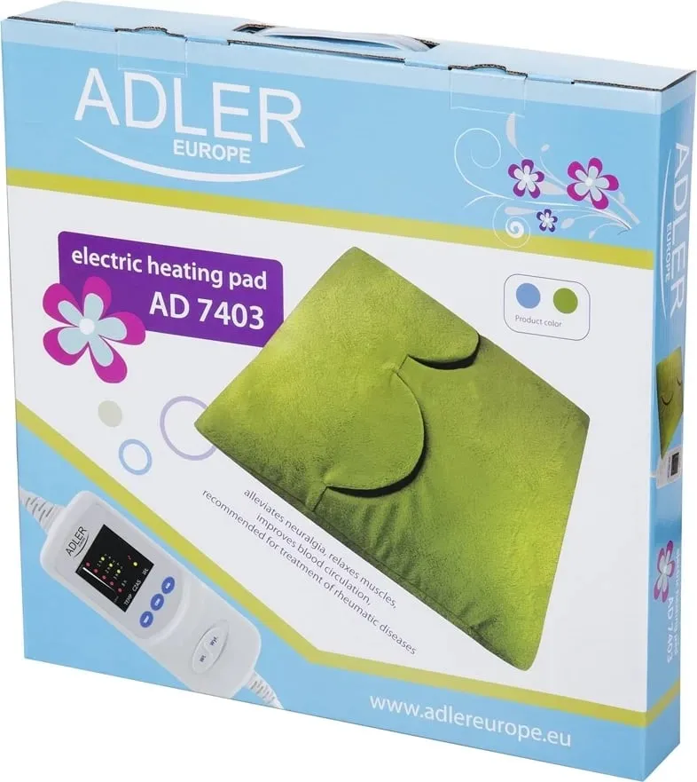 Ngrohëse elektrike për këmbë Adler AD 7403, 80W, e hirtë - 2