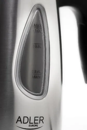 Çajnik elektrik Adler AD 1203, 1 L, Argjendtë 1630 W - 5