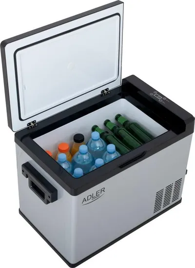Frigorifer turistik Adler AD 8081, 40L, kompresor, gri - 2