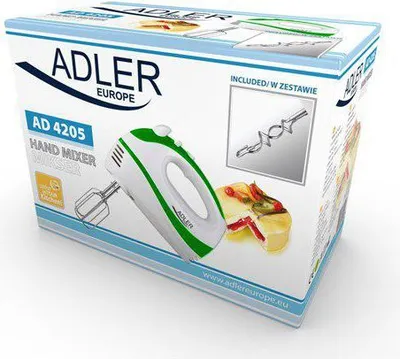 Mikser kuzhine Adler AD 4205G, 300 W, e gjelbër, e bardhë - 3