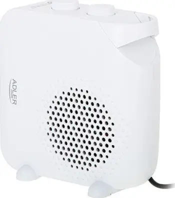 Ngrohës me ventilator Adler AD, i bardhë
