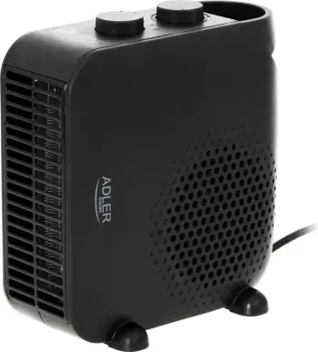 Ngrohës me ventilator Adler AD 7725b, 2000W, i zi