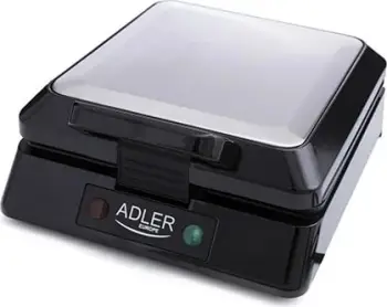 Hekur për Vafla Adler AD 3036, 4 Vafla, Zi