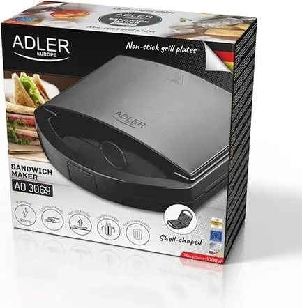 Toster për sanduiçe Adler AD 3069, i zi - 11