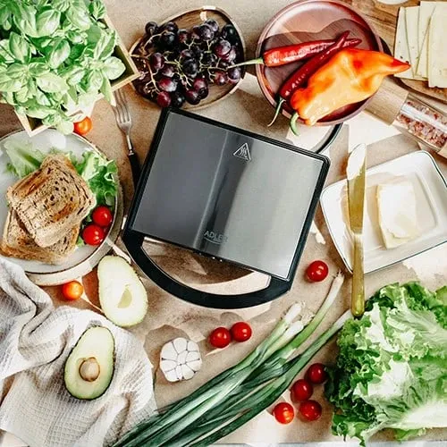 Toster për sanduiçe Adler AD 3069, i zi - 10