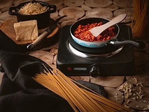 Pllakë ngrohëse Mesko MS 6508, 15.4 cm, e zezë - 9