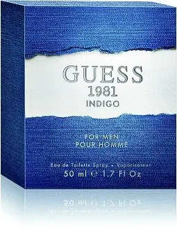 Eau de Toilette Guess Guess 1981 Indigo For Men, 100 ml, man