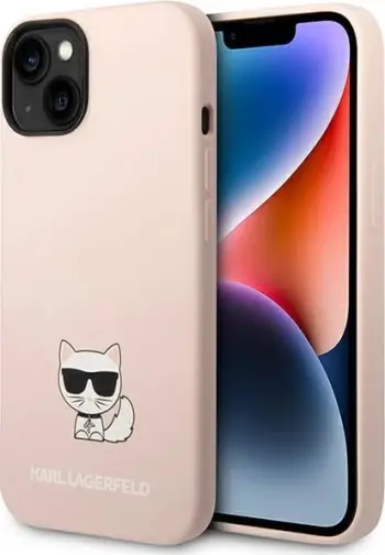 Mbulesë telefoni Karl Lagerfeld KLHCP14MCTTR, për iPhone 14 Plus, hardcase, transparente Choupette Body