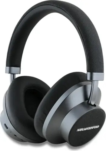 Kufje wireless Karl Lagerfeld Saffiano Elongated me ANC, Bluetooth, të zeza