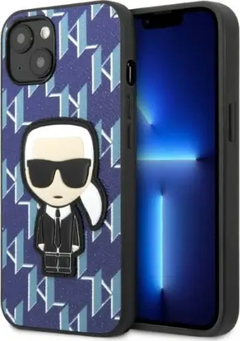 Mbështjellës telefoni Karl Lagerfeld KLHCP13SPMNIKPI, për iPhone 13 mini, hardcase, i kuq