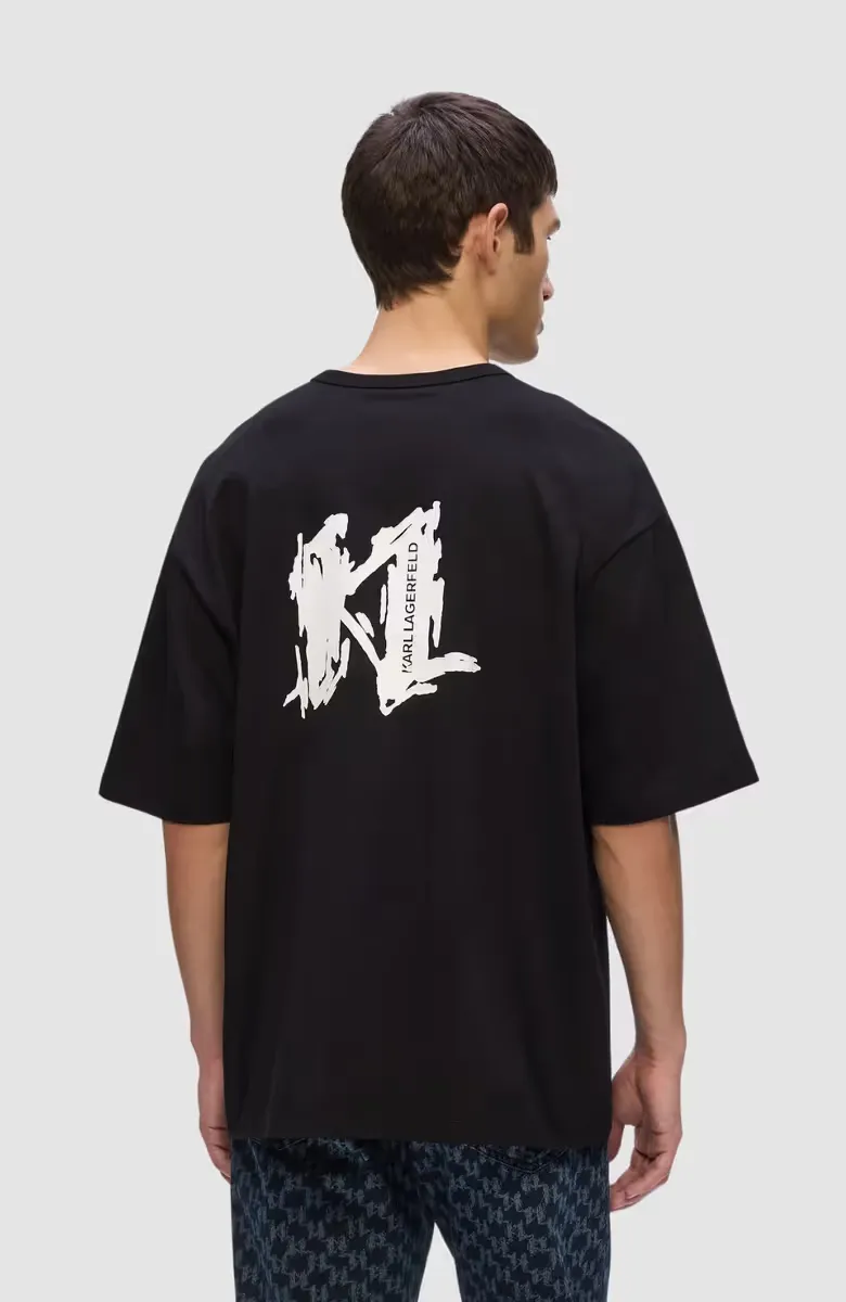Kl Graphic Oversized Tee - 2