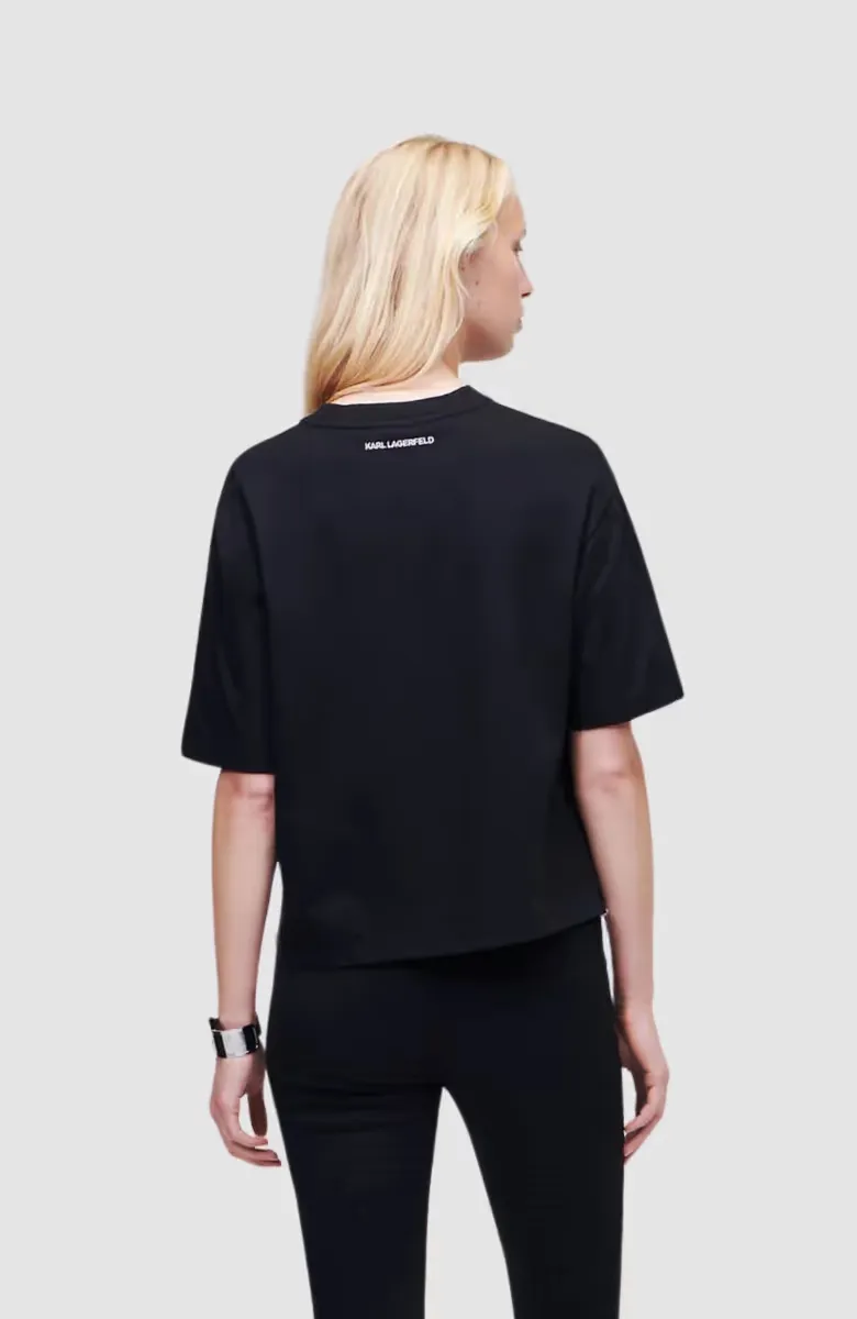 Karl Signature Hem T-Shirt - 2