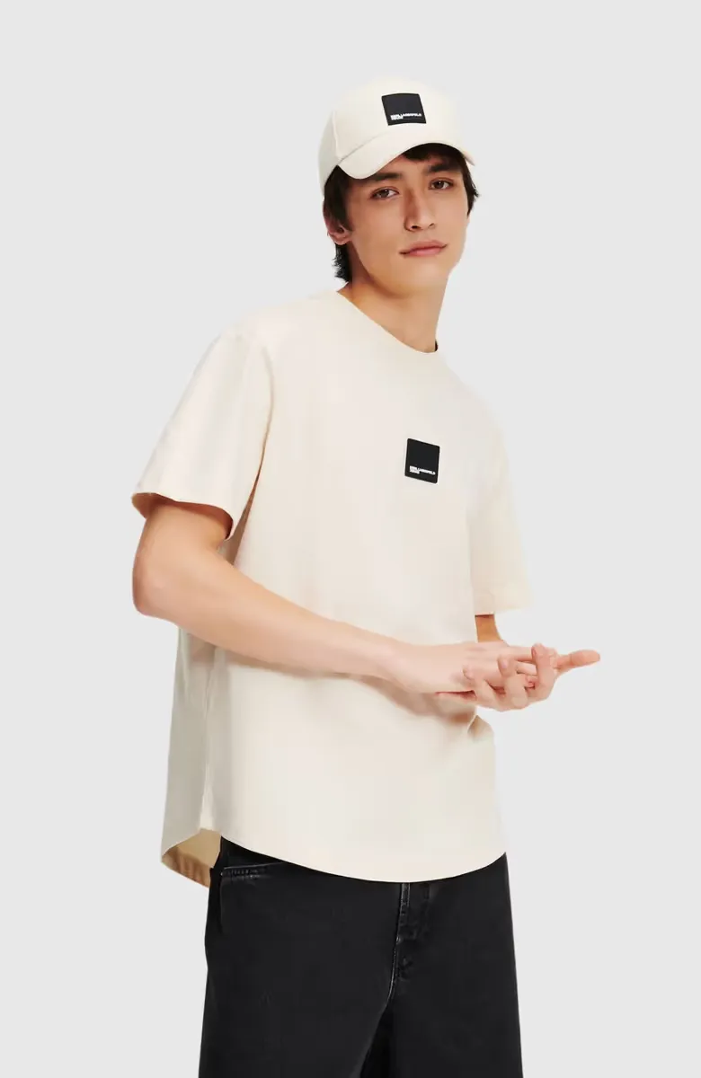 KLJ Regular Curved Hem Tee - 1