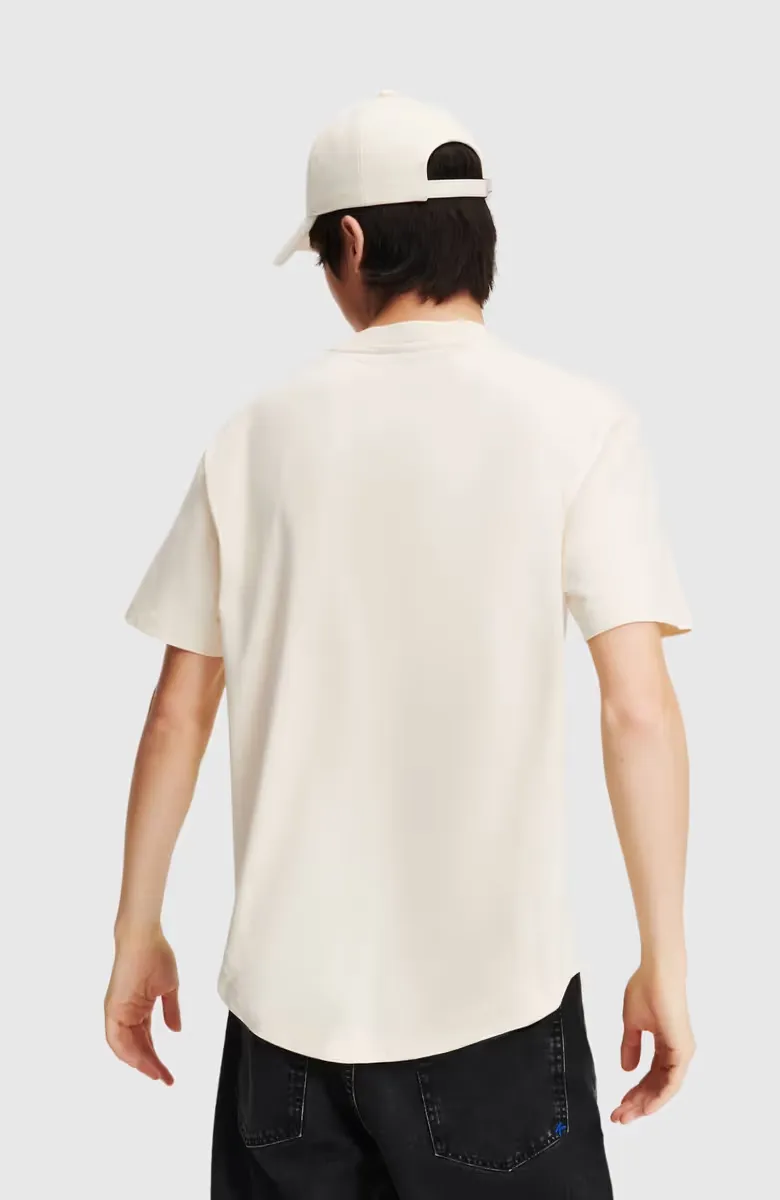 KLJ Regular Curved Hem Tee - 2
