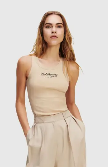 Karl Signature Tank Top