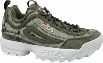 Këpucë Fila Disruptor S Low për Femra, të Gjelbërta