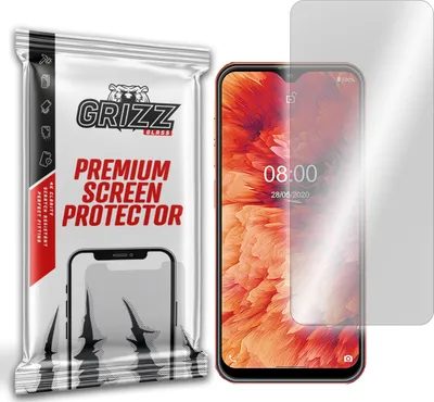 Xham mbrojtës GrizzGlass Hybrid Glass, për Ulefone Note 8p, transparent - 1