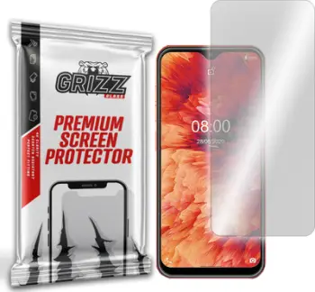 Xham mbrojtës GrizzGlass Hybrid Glass, për Ulefone Note 8p, transparent