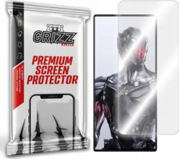 Mbështjellës ekrani GrizzGlass Hybrid për Nubia Red Magic 8 Pro, xham hibrid, transparencë e lartë