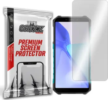 Xham mbrojtës hibrid GrizzGlass për Ulefone Armor X9 Pro, transparencë e lartë