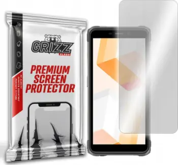 Qelq hibrid mbrojtës GrizzGlass për Ulefone Armor X10 Pro, transparencë e lartë, instalim i lehtë