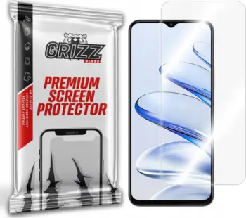 Xham mbrojtës GrizzGlass HybridGlass për Honor 70 Lite, hibrid, transparent