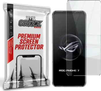 Xham mbrojtës hibrid GrizzGlass HybridGlass për Asus ROG Phone 7, transparencë e lartë