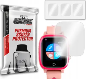 Mbrojtëse ekrani GrizzGlass Grizz Hydrogel Film, për Garett Kids Life Max 4G RT, transparente