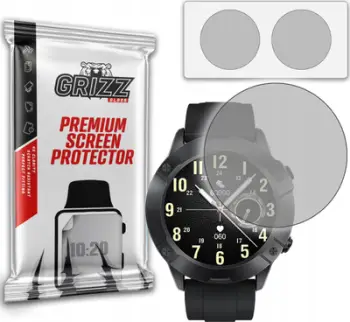 Mbrojtëse ekrani smartwatch GrizzGlass PaperScreen, set 2 copë, sipërfaqe matte, transparente