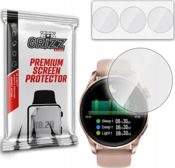 Fletë mbrojtëse ekrani GrizzGlass Hydrogel Film Grizz Zaxer Women’s, 3 copë, transparent