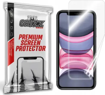 Mbrojtës ekrani GrizzGlass Ceramic Film, për Apple iPhone 11, keramik, transparent