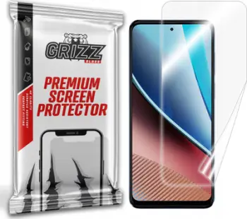 Mburojë ekrani GrizzGlass Ceramic Film për Motorola Moto G Stylus 2023, keramik, transparente