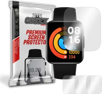 Folie mbrojtëse GrizzGlass Hydrogel Film, për Xiaomi Redmi Watch 2, transparente